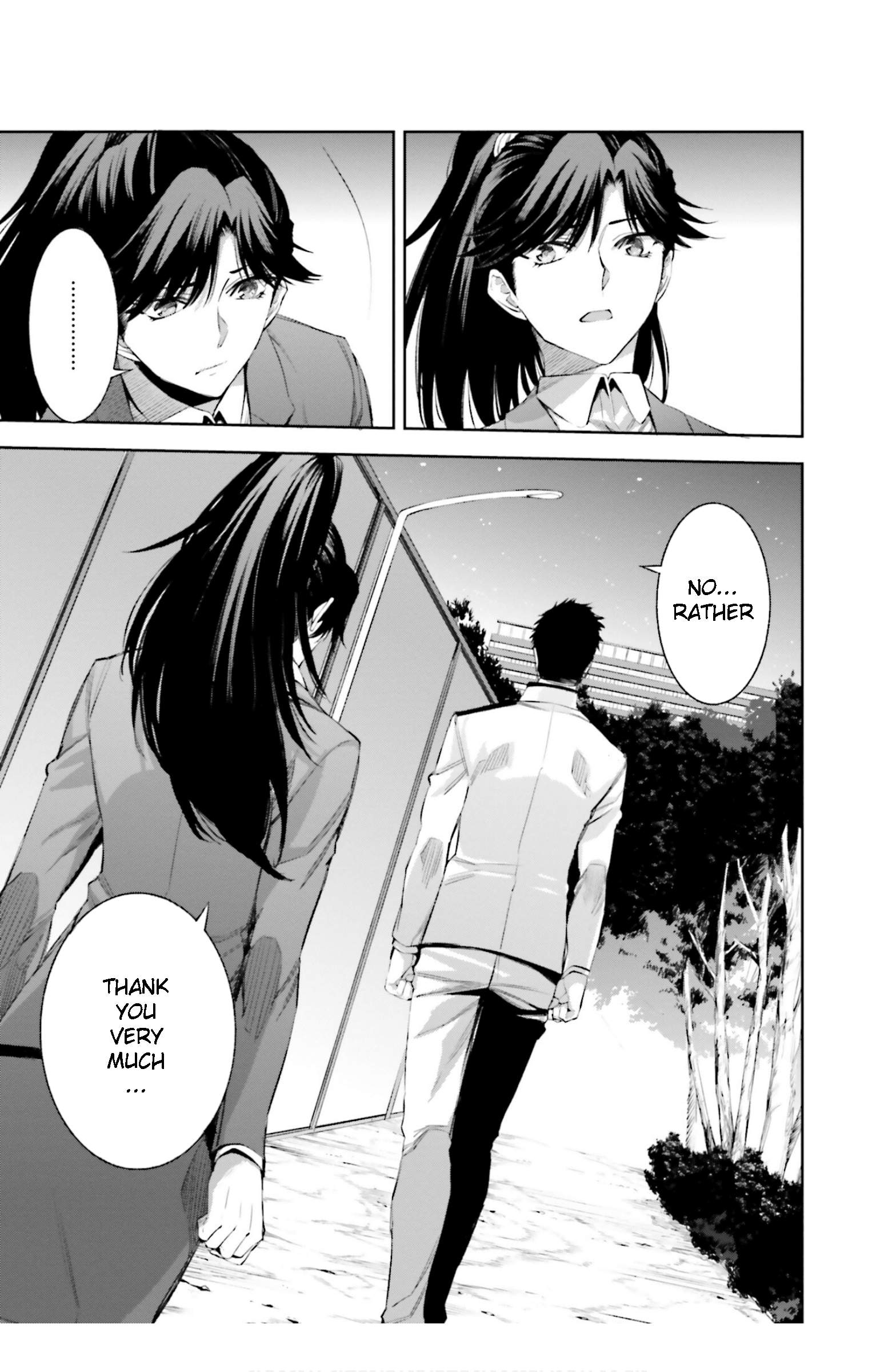 Mahouka Koukou no Rettousei - Steeplechase-hen Chapter 18 19